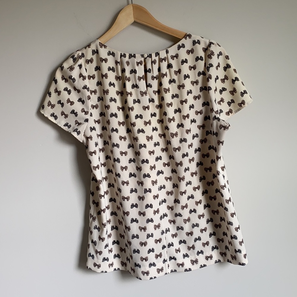 J Crew bow top - Picture 2 of 3